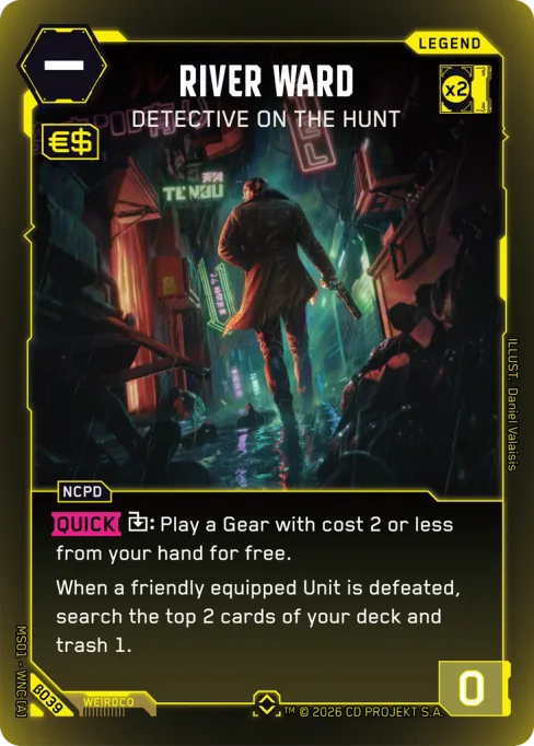 River Ward — Detective on the Hunt, MS01 - WNC [A] β039