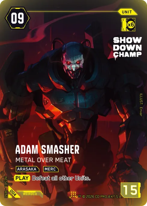 Adam Smasher: Metal Over Meat