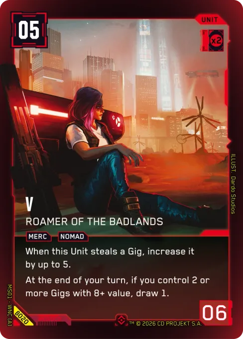 V — Roamer of the Badlands, MS01 - WNC [A] β020