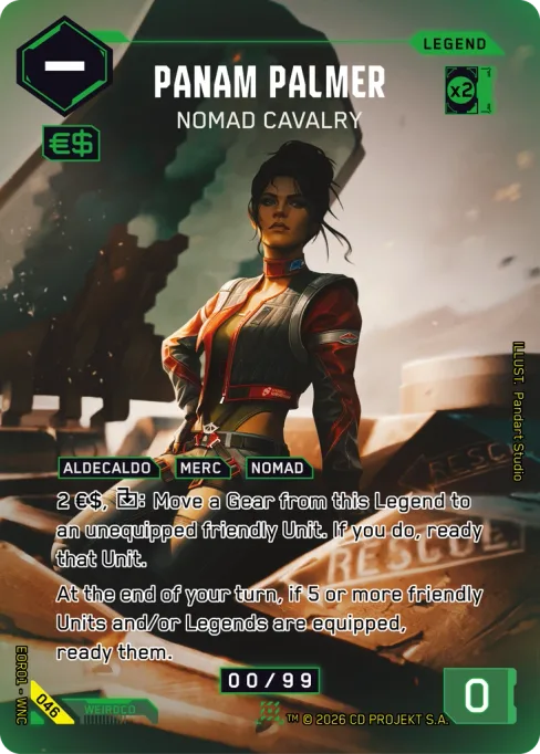 Panam Palmer: Nomad Cavalry