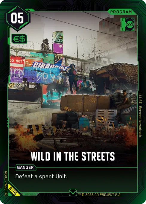 Wild in the Streets, MS01 - WNC [A] β105