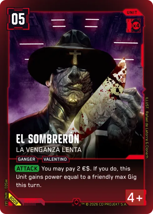El Sombrerón — La Venganza Lenta, MS01 - WNC [A] β009