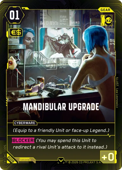 Mandibular Upgrade, SD01 - HEI [A] β008