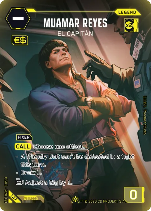 Muamar Reyes: El Capitán