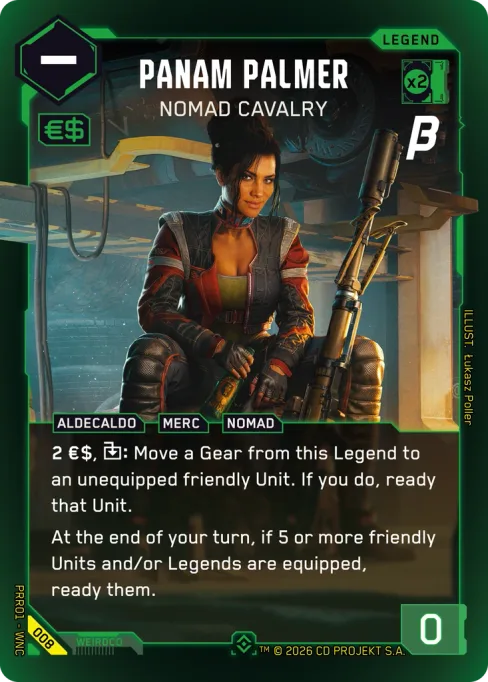 Panam Palmer — Nomad Cavalry