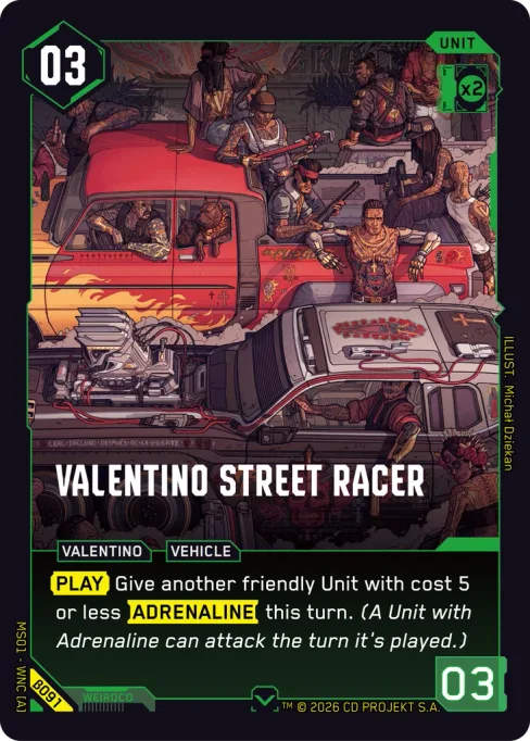 Valentino Street Racer, MS01 - WNC [A] β091