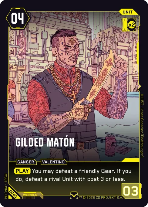 Gilded Matón, MS01 - WNC [A] β045