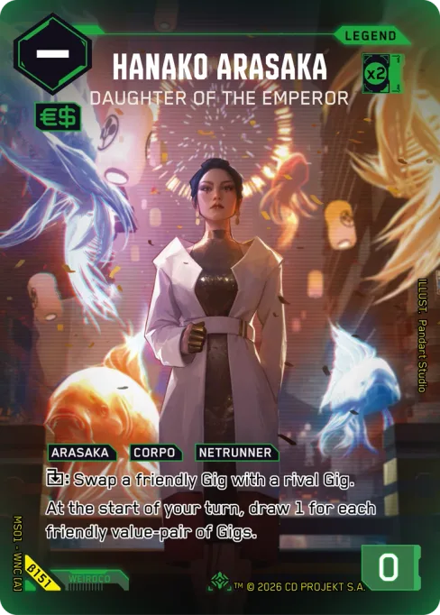 Hanako Arasaka — Daughter of the Emperor