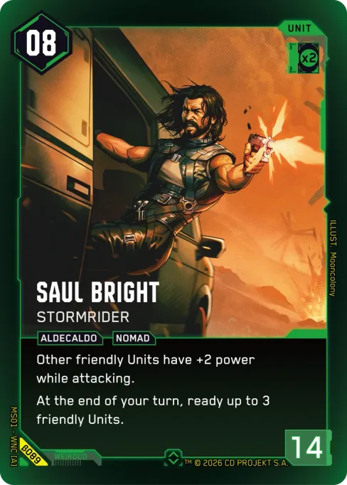 Saul Bright — Stormrider, MS01 - WNC [A] β089