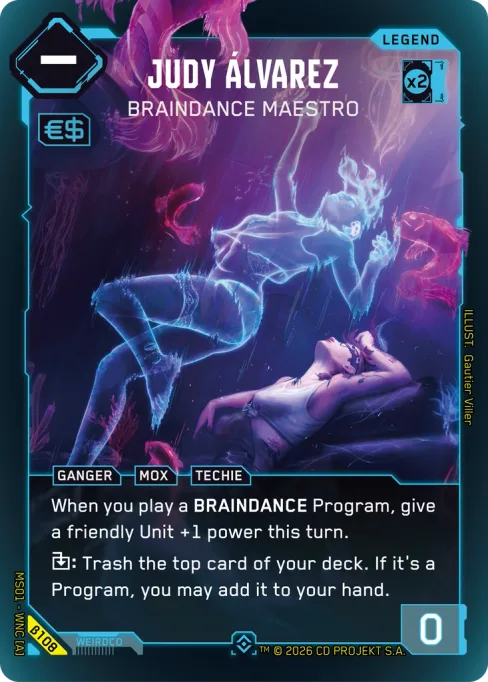 Judy Álvarez — Braindance Maestro, MS01 - WNC [A] β108
