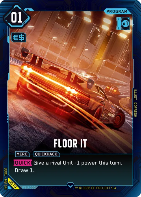 Floor It, SD01 - HEI [A] β019