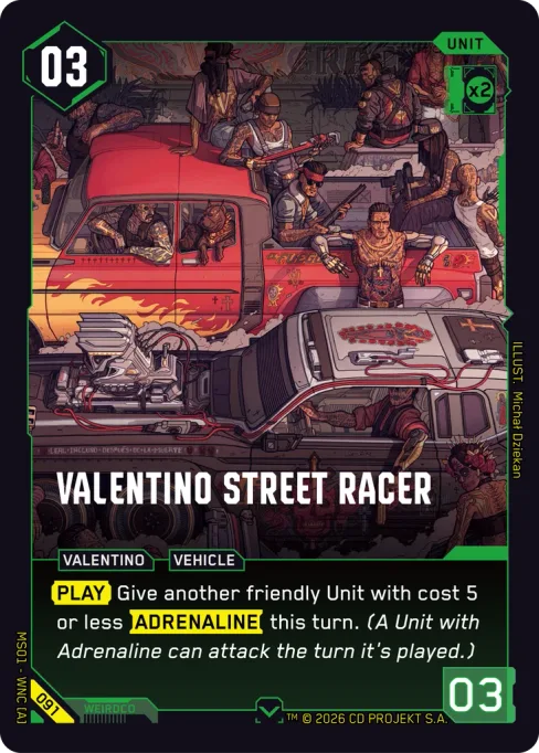 Valentino Street Racer