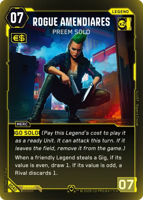 Rogue Amendiares — Preem Solo, MS01 - WNC [A] β040