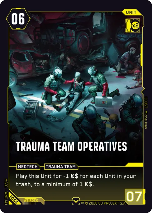 Trauma Team Operatives, MS01 - WNC [A] β056