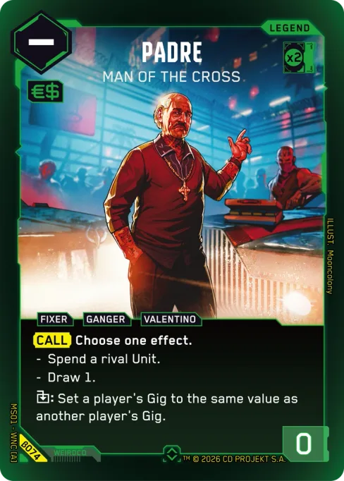 Padre — Man of the Cross, MS01 - WNC [A] β074