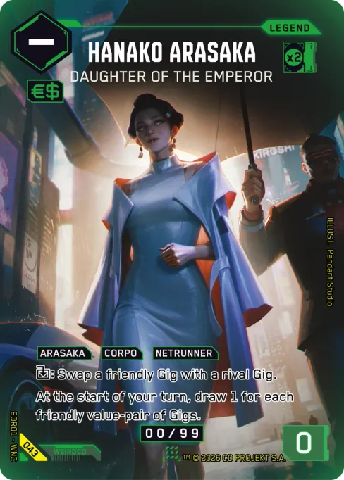 Hanako Arasaka: Daughter of the Emperor
