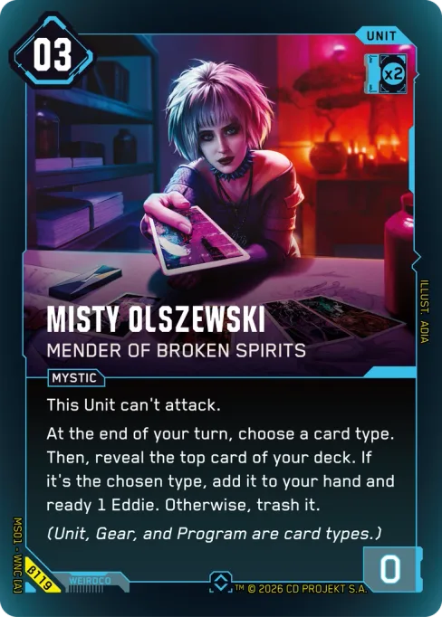 Misty Olszewski — Mender of Broken Spirits, MS01 - WNC [A] β119