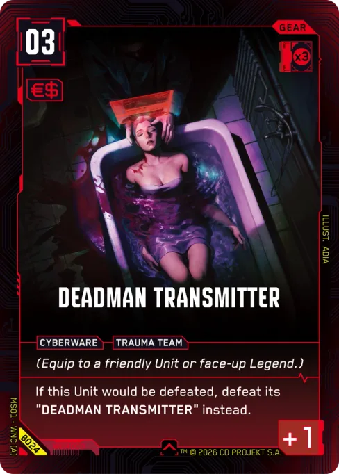Deadman Transmitter, MS01 - WNC [A] β024