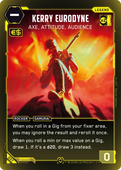 Kerry Eurodyne — Axe, Attitude, Audience