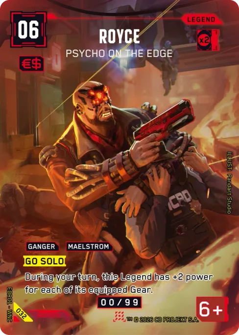 Royce: Psycho on the Edge, EOR01 - WNC 032
