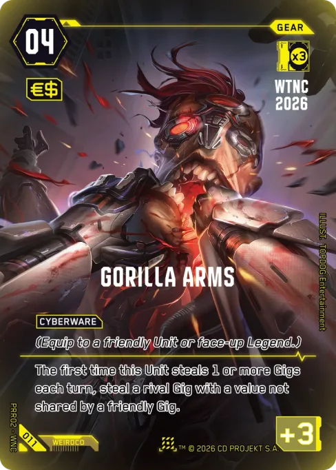 Gorilla Arms