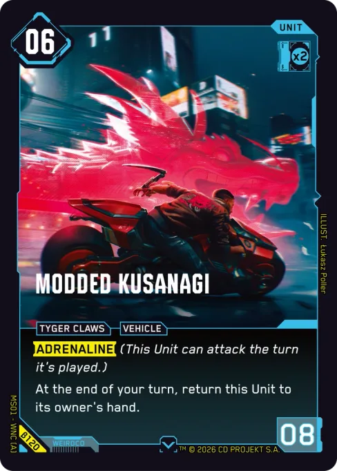 Modded Kusanagi, MS01 - WNC [A] β120