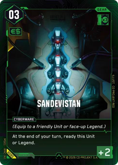 Sandevistan, MS01 - WNC [A] β095
