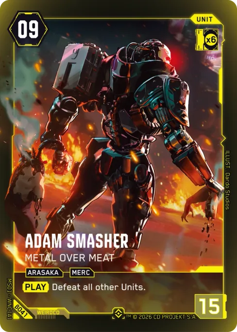 Adam Smasher — Metal Over Meat, MS01 - WNC [A] β041